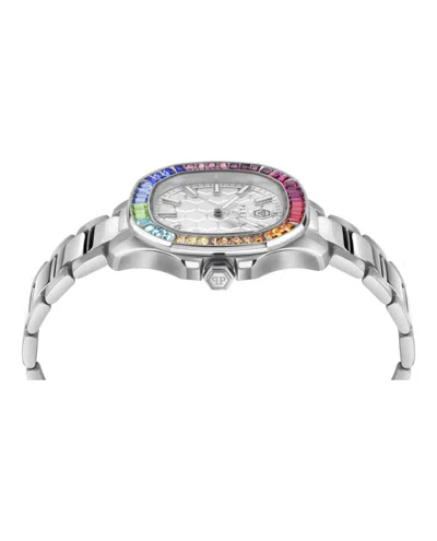 Philipp Plein Women's The Spectre Lady Stainless Steel Bracelet Watch 38mm In Silver
