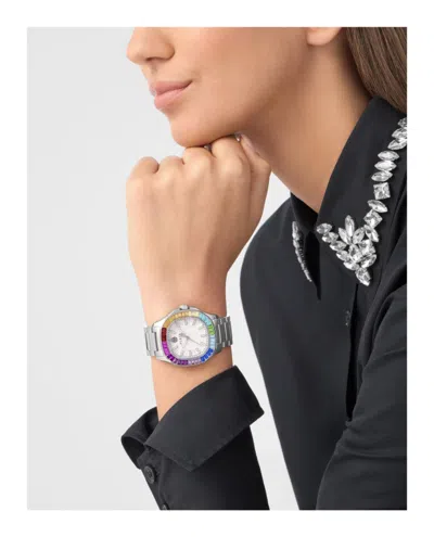 Philipp Plein Women's The Spectre Lady Stainless Steel Bracelet Watch 38mm In Silver