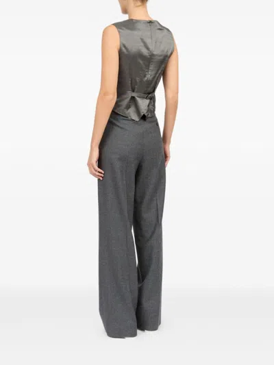 Mm6 Maison Margiela Mm6 By Maison Margiela Medium Grey Tailored Trousers