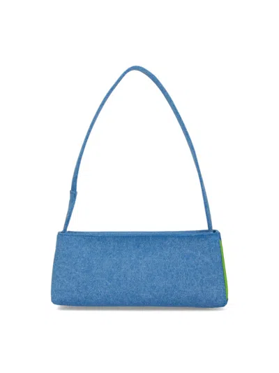 Marni "museo" Denim Bag Light Blue