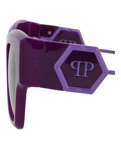 Philipp Plein Cat Eye-frame Acetate Sunglasses