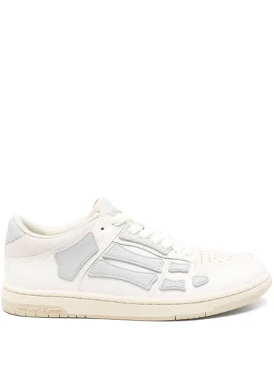 Amiri Skel Top Low Sneakers In Yellow