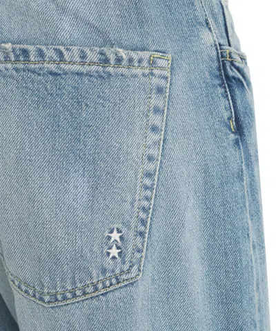 Icon Denim Wide Leg Jeans With High Waist And Gradient Wash