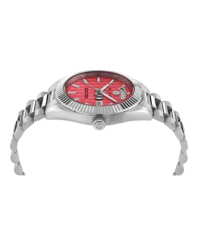 Philipp Plein Date Superlative Bracelet Watch In Metallic