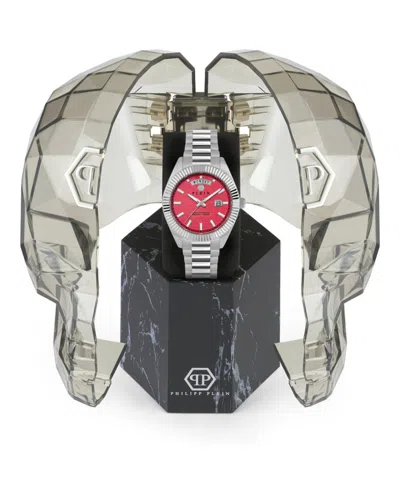 Philipp Plein Date Superlative Bracelet Watch In Metallic