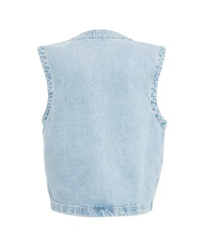 Icon Denim Denim Vest 'kit' In Blue