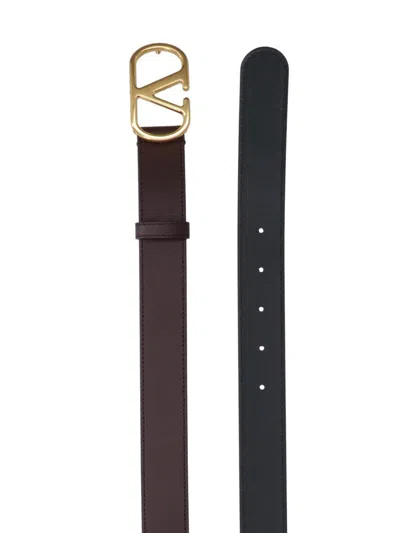 Valentino Garavani Belts In Brown