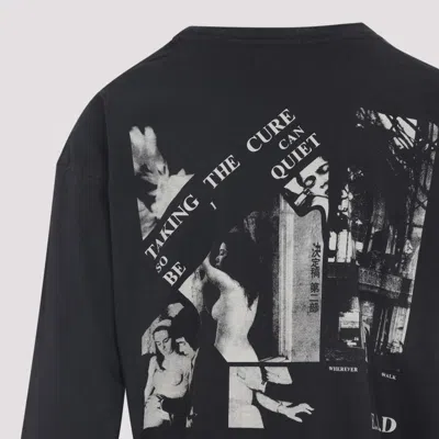 Enfants Riches Deprimes Taking The Cure Printed Cotton-jersey T-shirt In Black