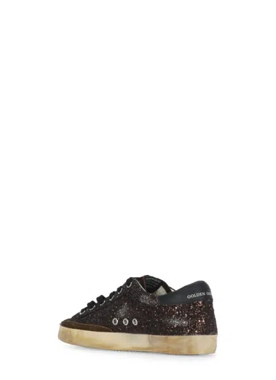 Golden Goose Super Star Classic Sneakers In Brown