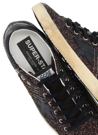 Golden Goose Super Star Classic Sneakers In Brown