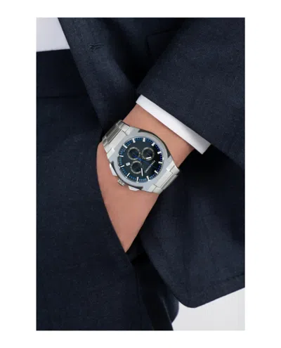 Ferragamo Supreme Chrono Bracelet Watch In Metallic