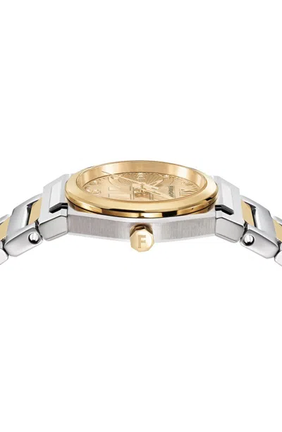 Ferragamo Vega Holiday Capsule Diamond Watch In Silver