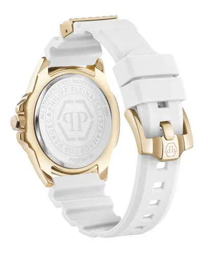Philipp Plein Plein Majesty Crystal Watch In White