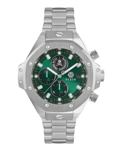 Philipp Plein Plein Chrono Royal Bracelet Watch In Metallic
