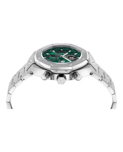 Philipp Plein Plein Chrono Royal Bracelet Watch In Metallic