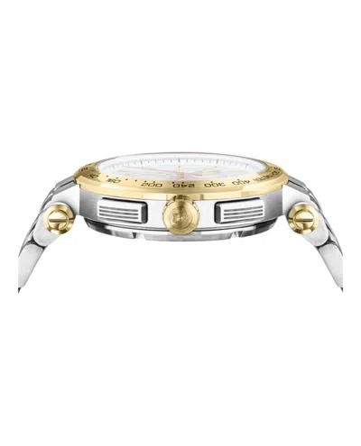 Versace Aion Chrono Bracelet Watch In Gold