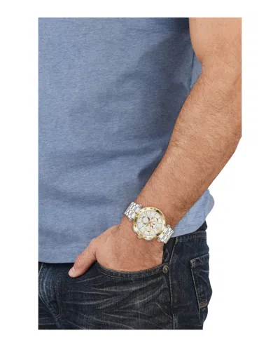 Versace Aion Chrono Bracelet Watch In Gold