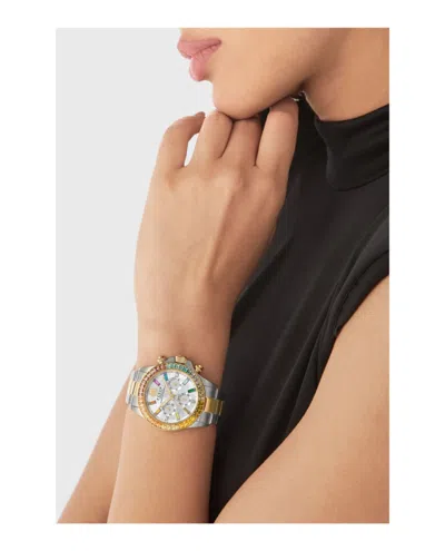 Philipp Plein Nobile Lady Crystal Watch Woman Wrist Watch Multicolored Size Onesize Stainless Steel In Metallic