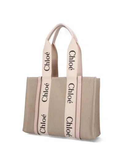 Chloé Woody Medium Tote Bag