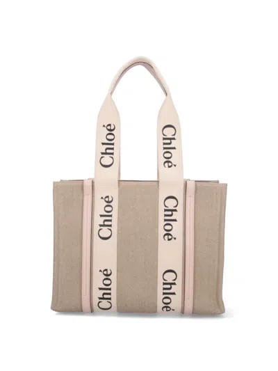 Chloé Woody Medium Tote Bag