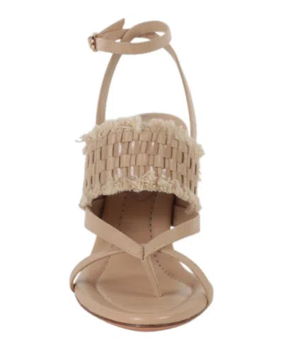 Alexandre Birman Kate 85 Heel Sandals In Brown