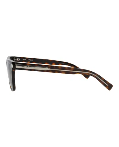 Saint Laurent Round-frame Recycled Acetate Sunglasses