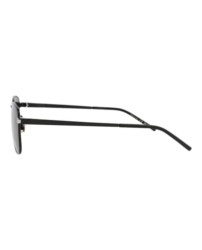 Saint Laurent Square-frame Metal Sunglasses With Comfortable Nose Pads