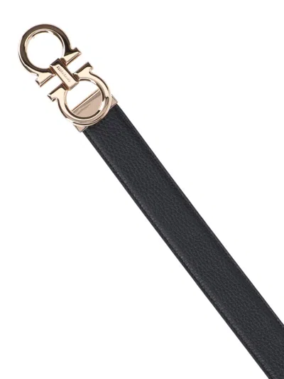 Ferragamo 'gancini' Reversible Belt