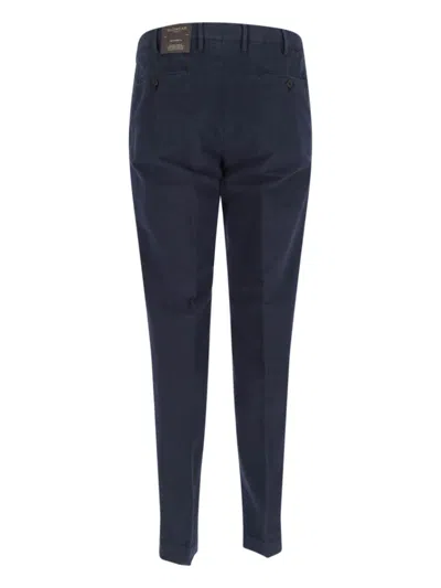 Incotex Straight Trousers With Pleated Front And Pockets
