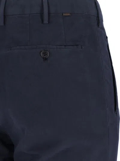 Incotex Straight Trousers With Pleated Front And Pockets