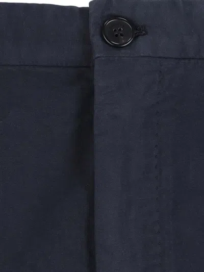 Incotex Straight Trousers With Pleated Front And Pockets