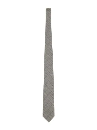 Tom Ford Sophisticated Check Pattern Silk Tie