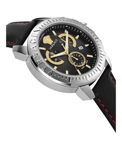 Versace New Chrono Strap Watch