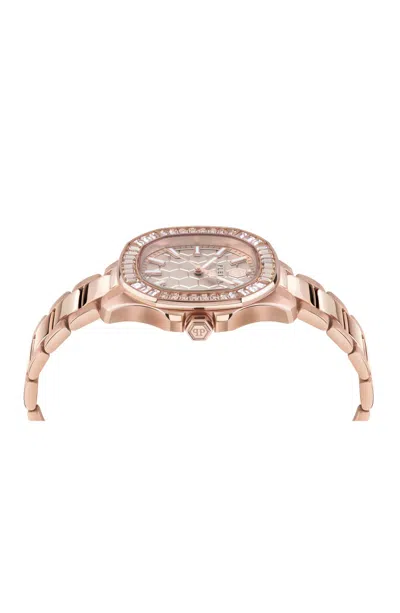 Philipp Plein Women's $pectre Lady Rose Goldplated Stainless Steel & Crystal Cushion Watch/38x45mm