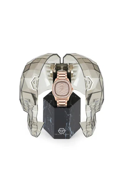 Philipp Plein Women's $pectre Lady Rose Goldplated Stainless Steel & Crystal Cushion Watch/38x45mm