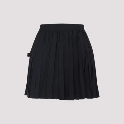 Enfants Riches Deprimes Pleated Buckle-fastening Mini Skirt