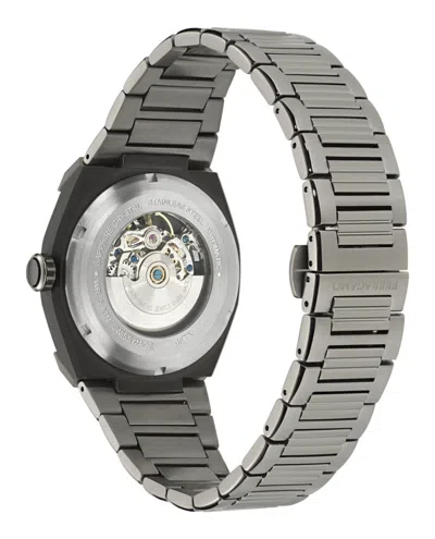 Ferragamo Supreme Skeleton Automatic Watch In Metallic