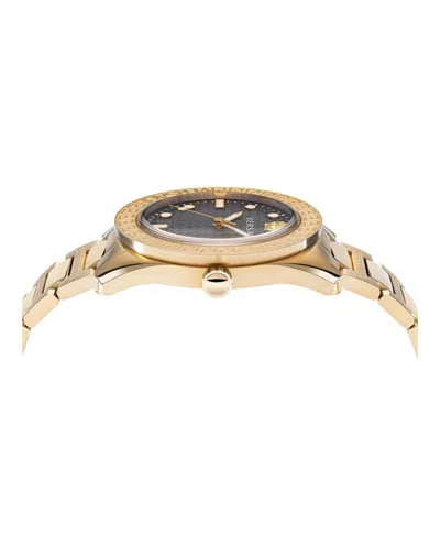 Versace Greca Dome Bracelet Strap In Gold