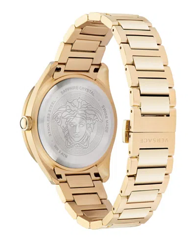 Versace Greca Dome Bracelet Strap In Gold