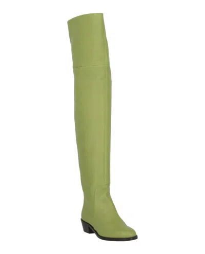 Ferragamo Bucaneve Leather Over-the-knee Boots