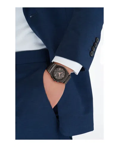 Ferragamo Vega Chrono Bracelet Watch In Black