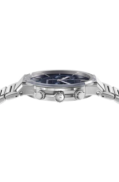 Ferragamo Sapphire Chrono Bracelet Watch In Metallic