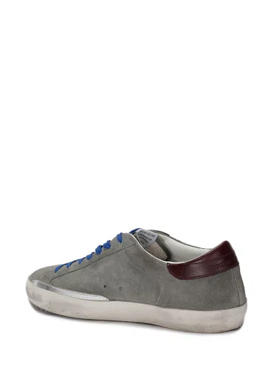 Golden Goose Super-star Suede Upper And Toe Leather Star And He