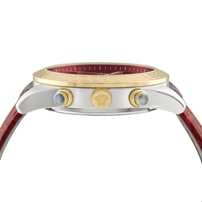 Versace 40mm Tte Red Dial Red Strap