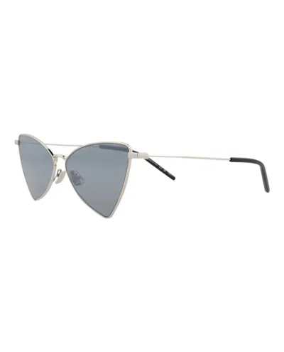 Saint Laurent Cat Eye-frame Metal Sunglasses