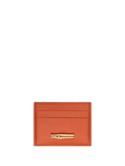 Longchamp `le Roseau Sleek` Card Holder
