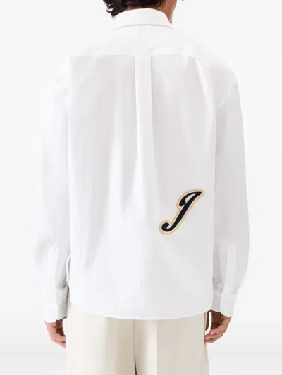 Jacquemus Simon Shirt Buttoned Cuffs In White