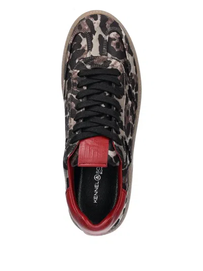 Kennel & Schmenger Pop Sneakers In Animal Print