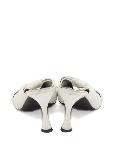 Pre-owned Balenciaga 90mm Leather Knot-detail Sandals