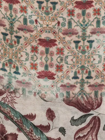 Pierre-louis Mascia Pierre Louis Mascia Printed Cashmere Scarf